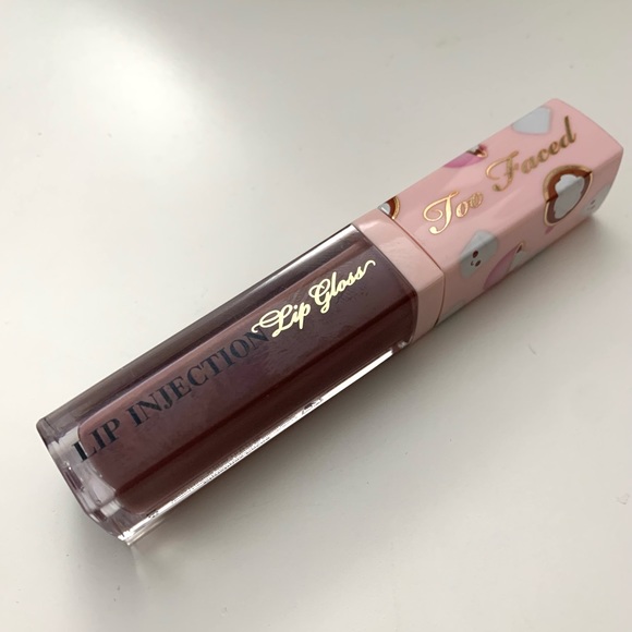 New Too Faced Limited Edition Christmas Coco Lip Injection Lip Glow - Picture 2 of 6